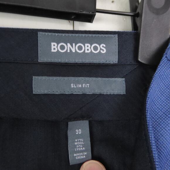 Bonobos Dress Pants Mens SZ 30/31 Slim Fit Straight Leg Business Casual Office - Picture 9 of 11